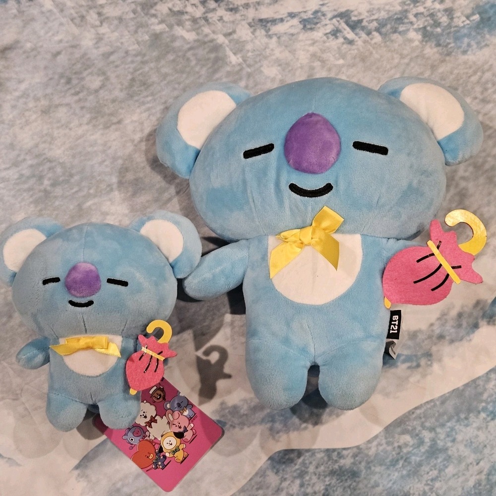 BT21 Koya Plush Bundle BTS Character 13" 8" Stuffed Animal Set